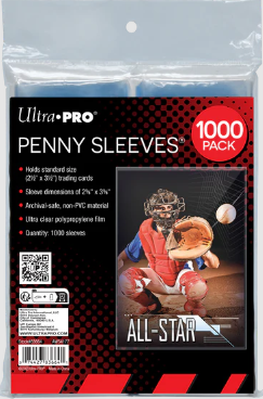 Ultra PRO Soft Card Sleeves (Penny Sleeves) (1000)